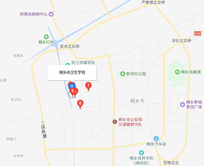 浙江省桐鄉(xiāng)市衛(wèi)生學校地址在哪里